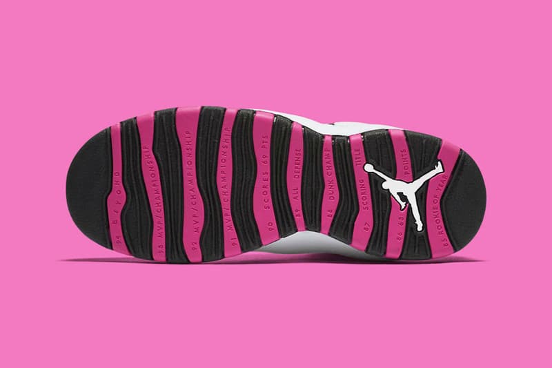 air jordan 10 retro vivid pink