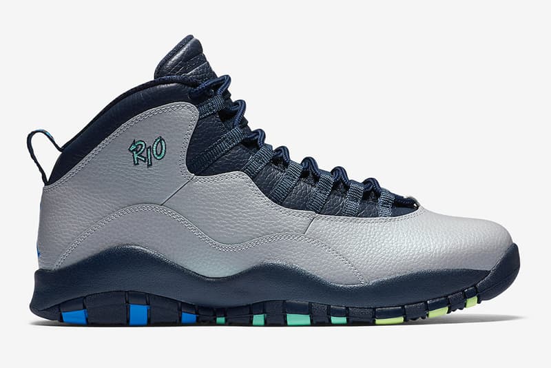 Air Jordan 10 全新配色設計「Rio」