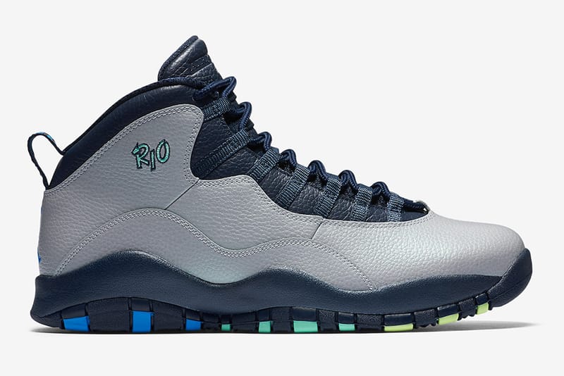 Air Jordan 10 全新配色設計「Rio」