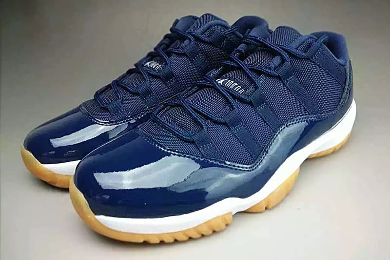 air jordan 11 low navy gum coming soon
