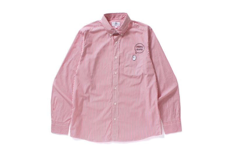 A Bathing Ape x Dover Street Market 聯名系列最新單品