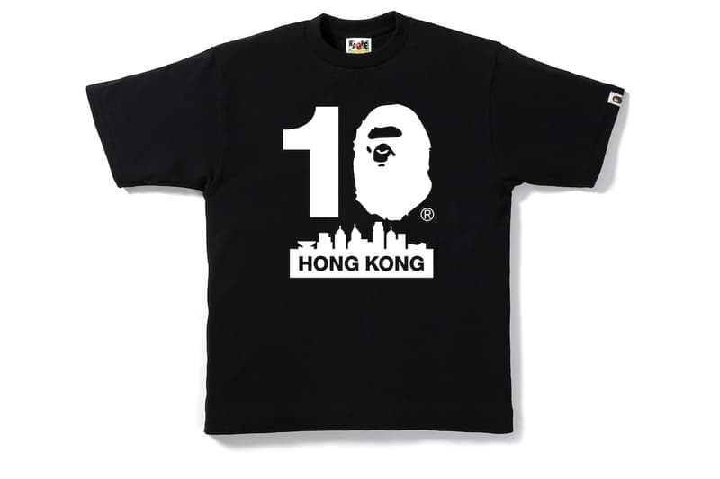 BAPE STORE® 香港十周年別注單品即將上架