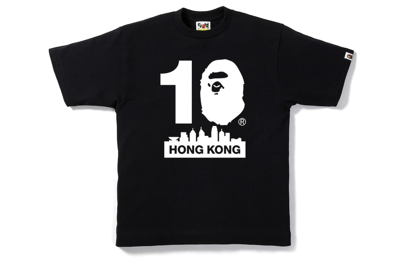 BAPE STORE® 香港十周年別注單品即將上架