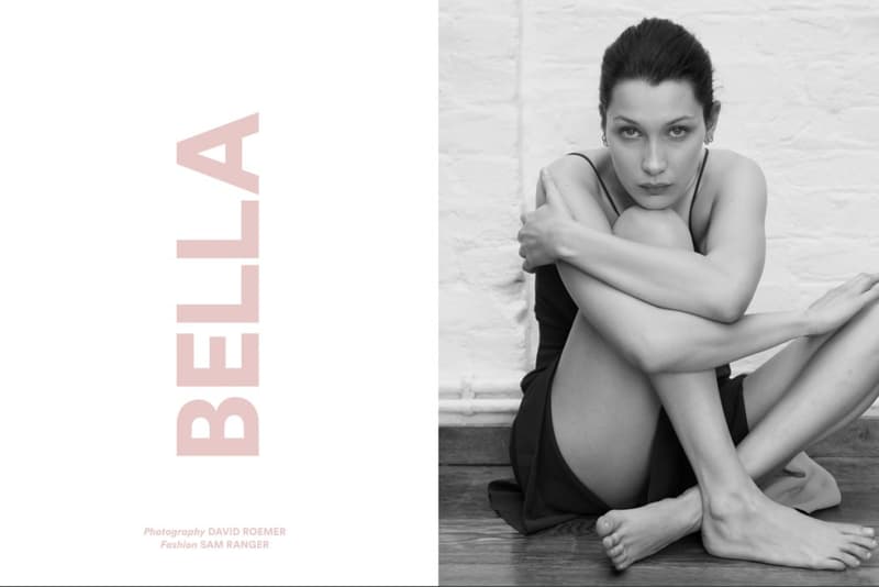 bella hadid exit magazine lookbook