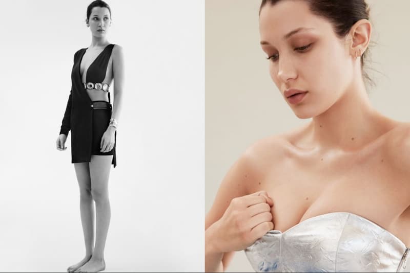 bella hadid exit magazine lookbook