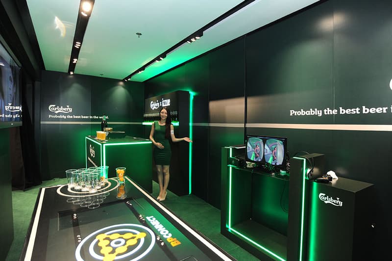 Carlsberg x izzue 特別企劃﹣聯名試身室