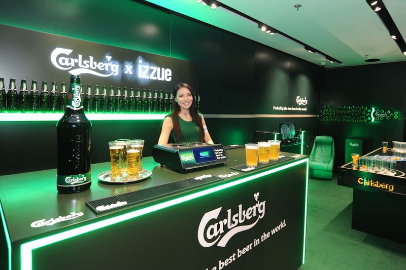 Carlsberg x izzue 特別企劃﹣聯名試身室