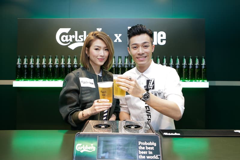 Carlsberg x izzue 特別企劃﹣聯名試身室