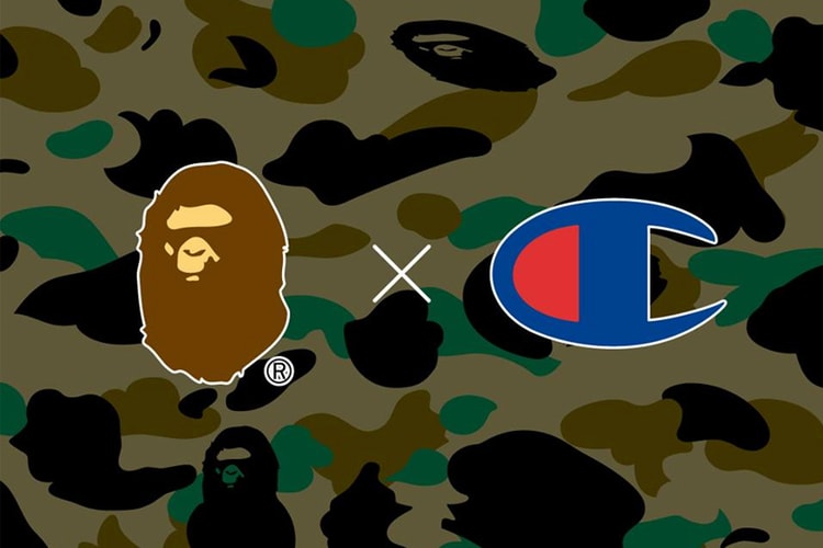 A BATHING APE® x Champion 全新聯乘即將登場
