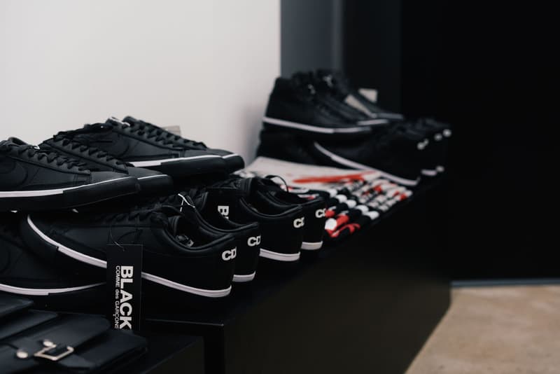 black comme des garcons amsterdam launch