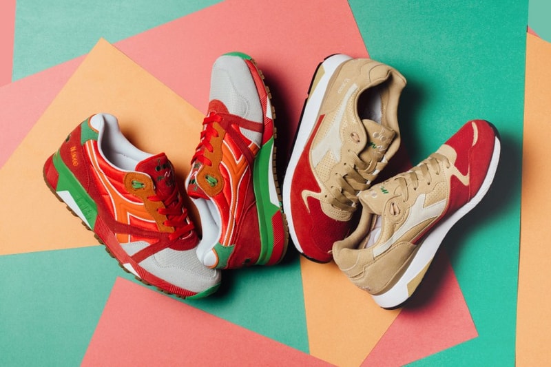 Diadora 釋出 N9000「Poppy Red」與 V7000「Golden Straw」全新配色設計