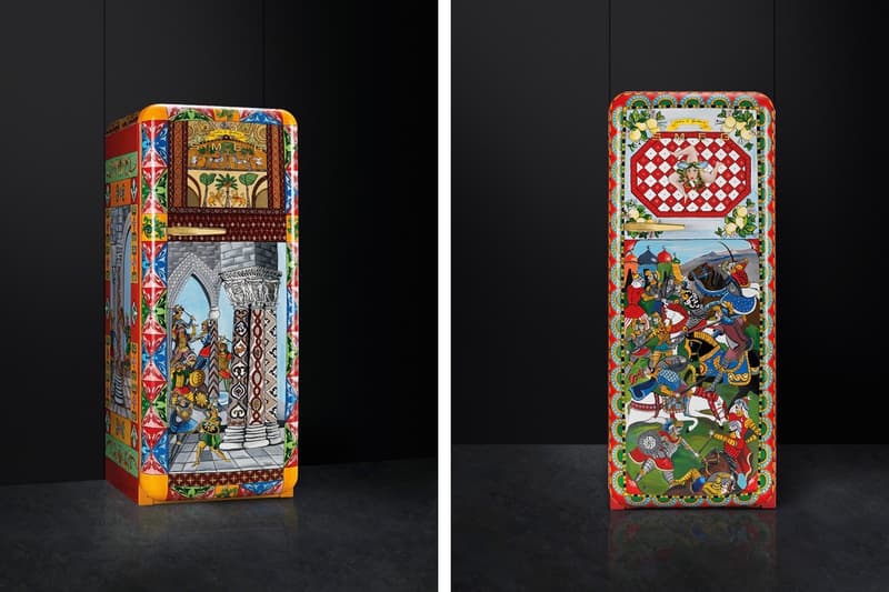 Dolce & Gabbana 聯手 Smeg 於米蘭家具展發布手繪藝術冰箱