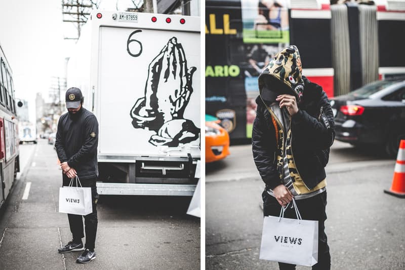 Drake 親臨《Views From the 6》Pop-up 多倫多活動現場