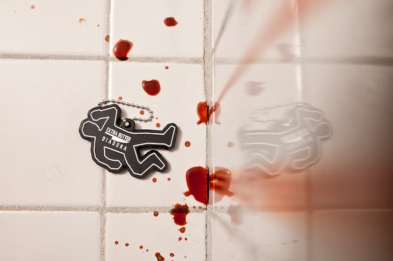 Extra Butter x Diadora N.9000 恐怖片主題配色「Giallo」