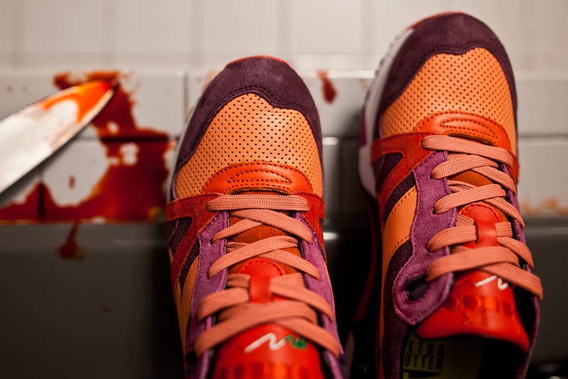 Extra Butter x Diadora N.9000 恐怖片主題配色「Giallo」