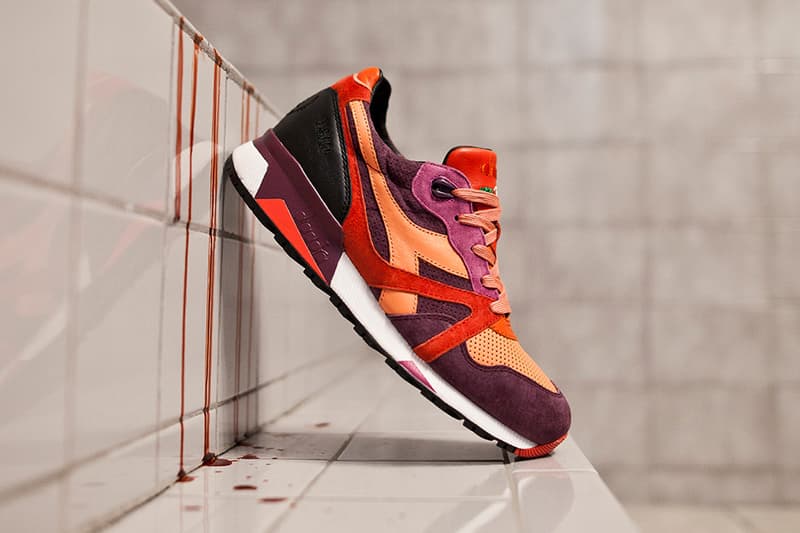 Extra Butter x Diadora N.9000 恐怖片主題配色「Giallo」