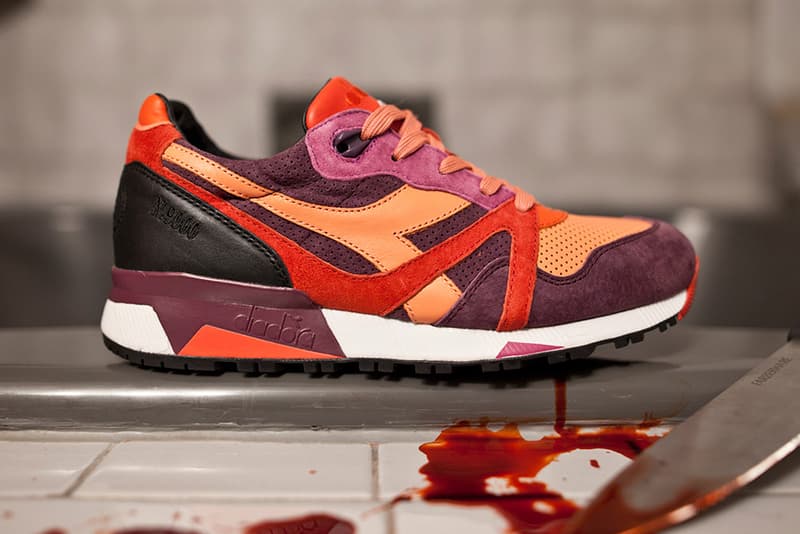 Extra Butter x Diadora N.9000 恐怖片主題配色「Giallo」