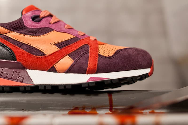 Extra Butter x Diadora N.9000 恐怖片主題配色「Giallo」