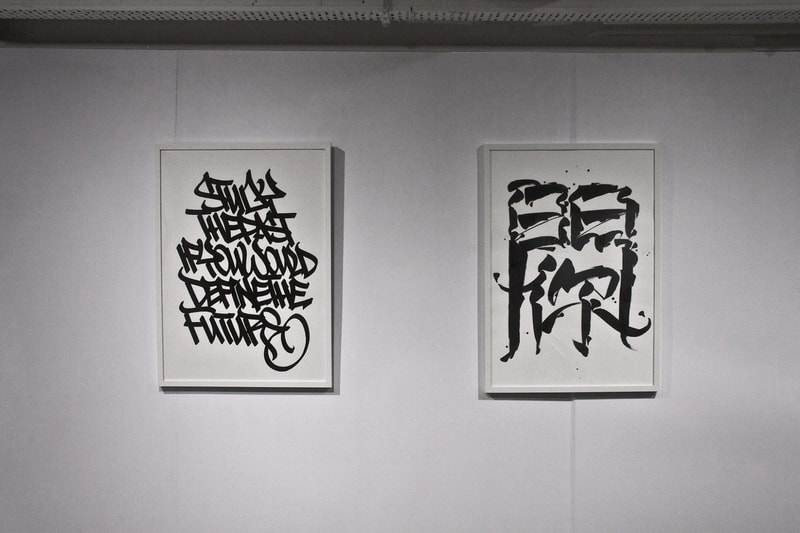 兩大塗鴉藝術家 FAUST 與 XEME 合力打造「INTERSECTION 交點」書法展覽
