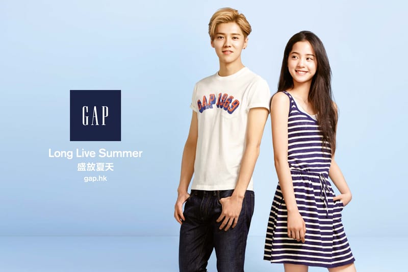 鹿晗攜手歐陽娜娜展示 Gap 2016 夏季系列