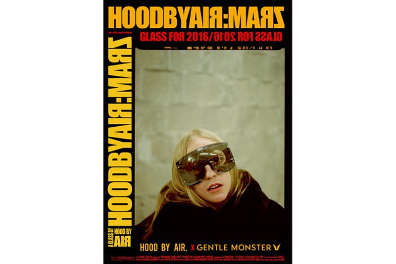 Hood by Air x Gentle Monster Sunglasses Are for Citizens of the Future