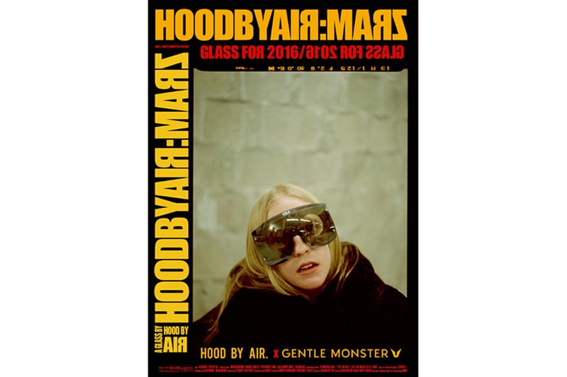 Hood by Air x Gentle Monster Sunglasses Are for Citizens of the Future