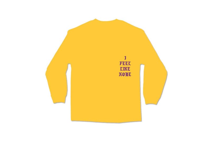 kanye west i feel like kobe crewneck top