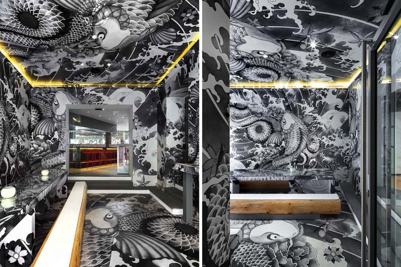 以紋身藝術為主題打造的法國 Koï 日本餐廳