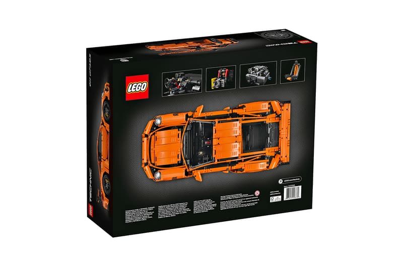 LEGO Technic 推出 Porsche 911 GT3 RS 積木模型