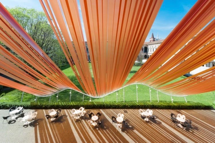 馬岩松 MAD 建築事務所於 2016 米蘭設計周打造「Invisible Border」公共空間裝置