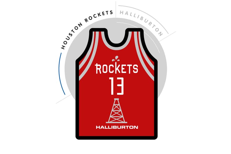 An Illustrated Imagining of NBA Jerseys With Advertisements