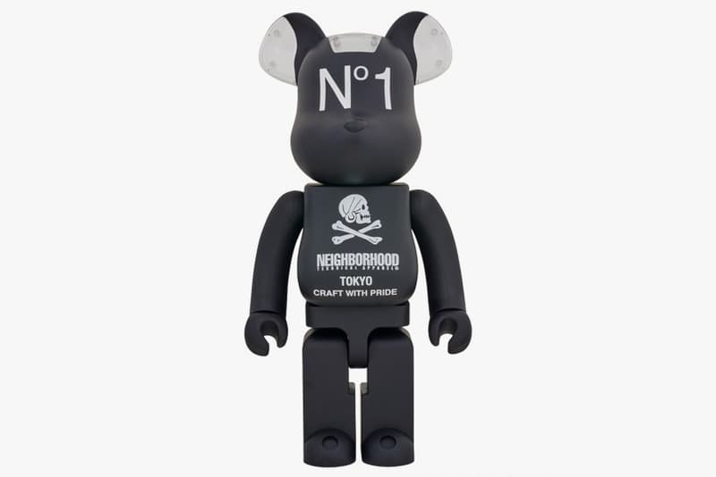 NEIGHBORHOOD x Medicom Toy 聯名 1000% Bearbrick 玩偶