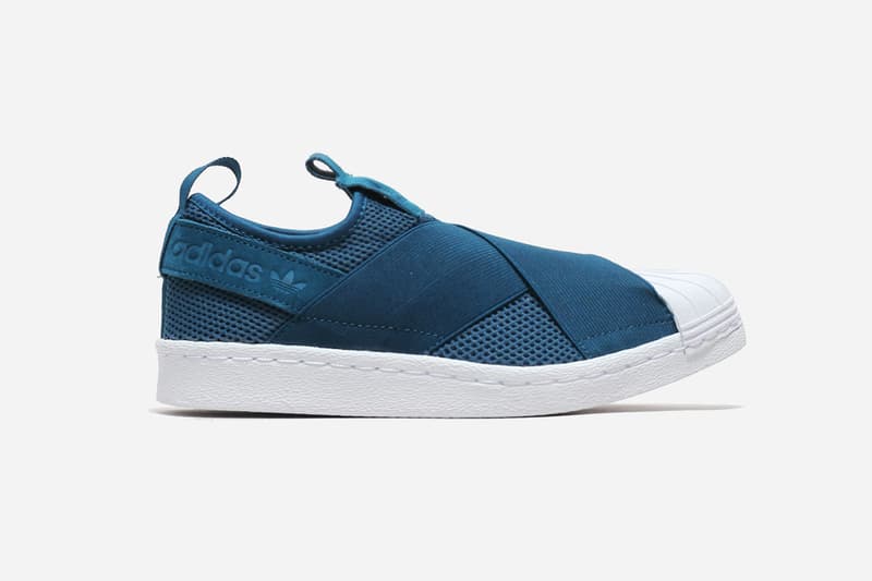 new color options adidas superstar slip on