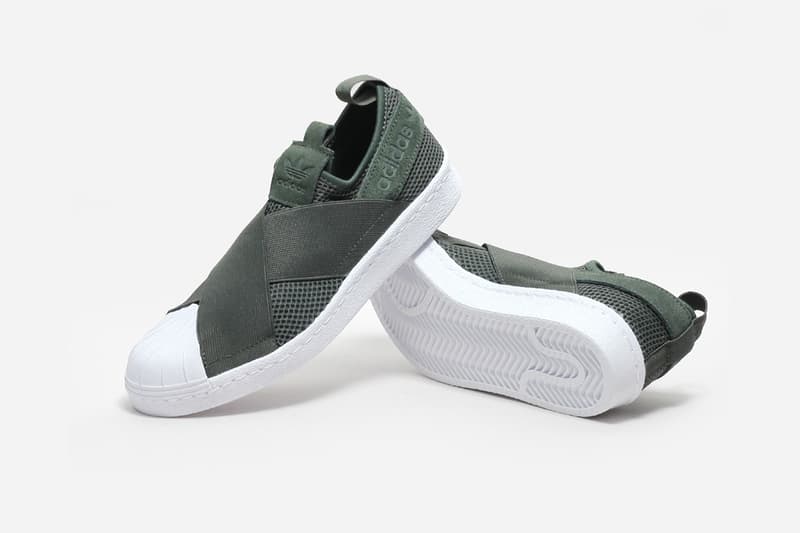 new color options adidas superstar slip on