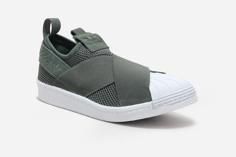 new color options adidas superstar slip on