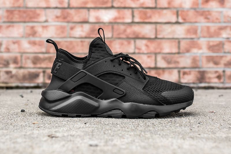 nike air huarache run ultra br orange black