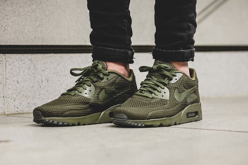 Nike Air Max 90 Ultra BR 全新配色設計「Medium Olive」