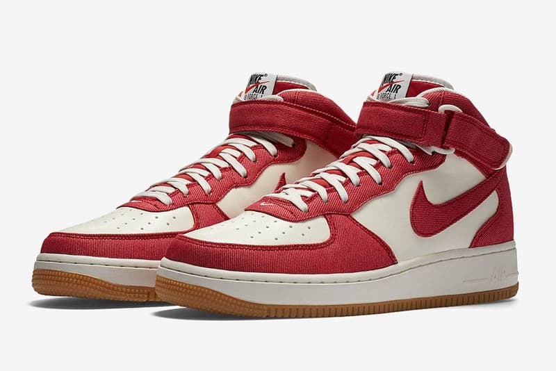 Nike Air Force 1 Mid 全新丹寧配色