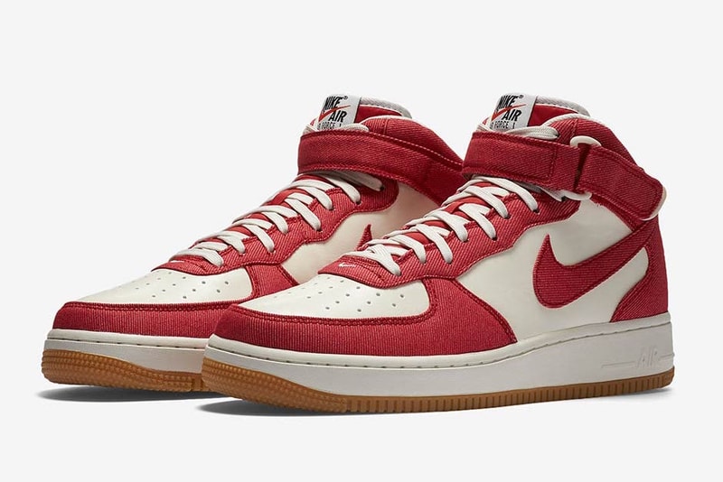 Nike Air Force 1 Mid 全新丹寧配色