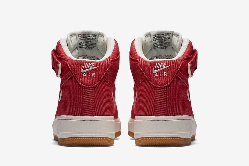 Nike Air Force 1 Mid 全新丹寧配色