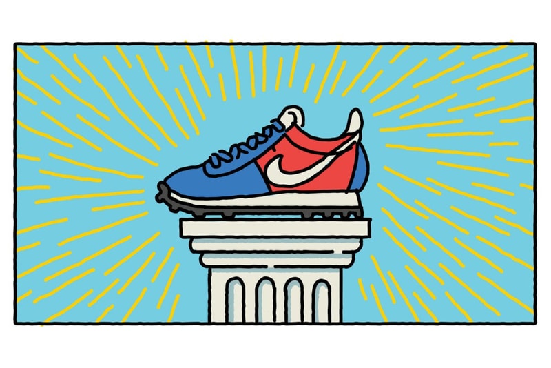 通過童趣插畫回顧 Nike Flyknit 科技發展歷程