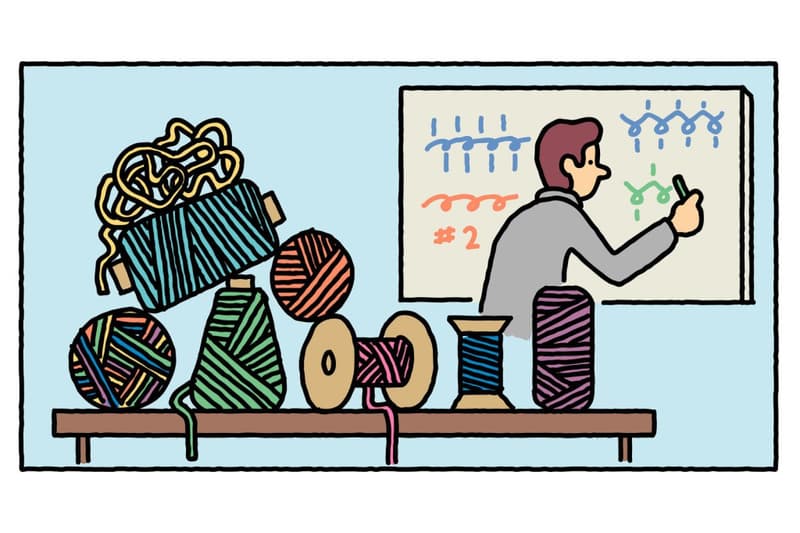 通過童趣插畫回顧 Nike Flyknit 科技發展歷程