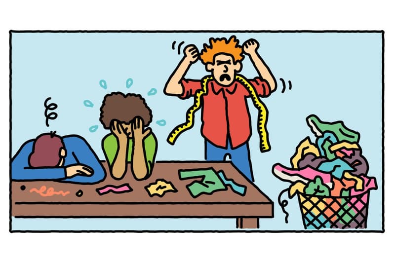 通過童趣插畫回顧 Nike Flyknit 科技發展歷程