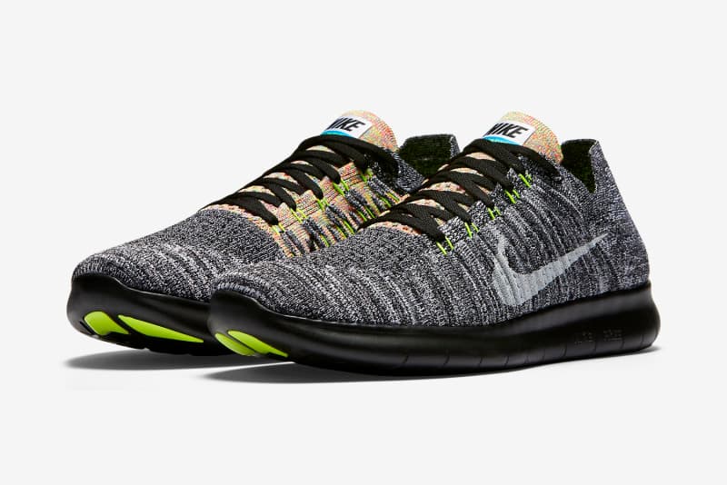 非對稱美感！Nike Free RN Flyknit 全新配色設計「Multicolor」