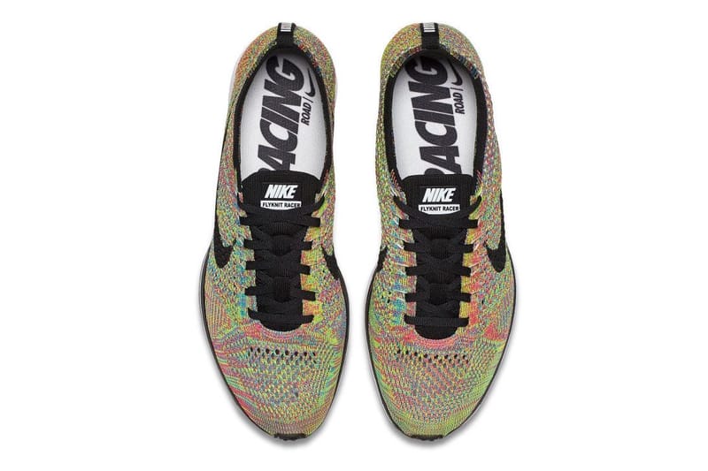近賞 Nike Flyknit Racer 2016 全新「Multicolor」配色設計