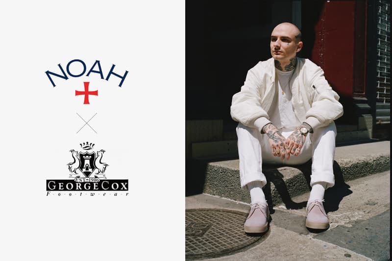 英倫龐克經典品牌 GEORGE COX  與 NOAH 合力打造聯乘系列