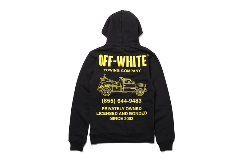 OFF-WHITE x fragment design 聯名 THE PARK・ING GINZA 獨佔別注系列