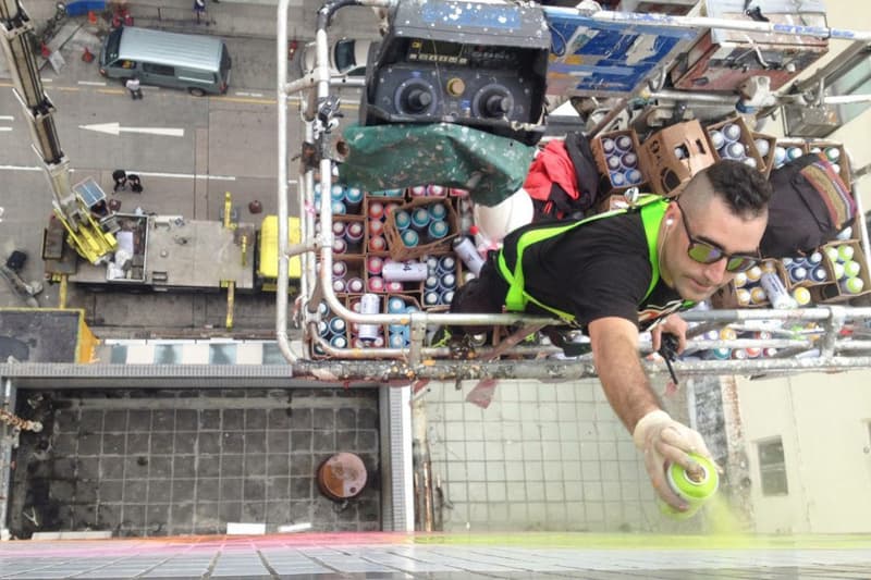 HK WALLS 香港街頭藝術節－Okuda 大型壁畫創作