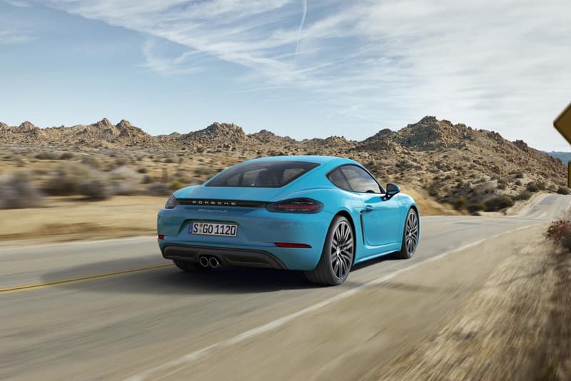 Porsche 發佈新款 718 Cayman 跑車