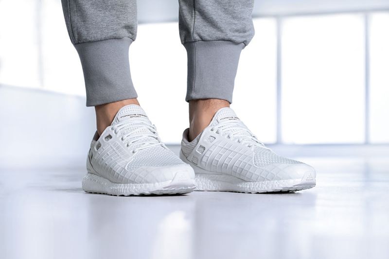 Porsche Design x adidas Ultra Boost 全白配色上腳預覽